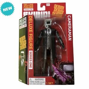 Skibidi Toilet Cameraman 6” Deluxe Action Figure Brand New Series One Toy